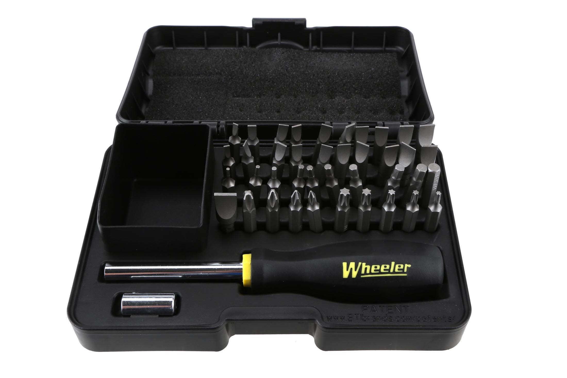 Wheeler 43 Piece Professional Gunsmithing Screwdriver Set 954621